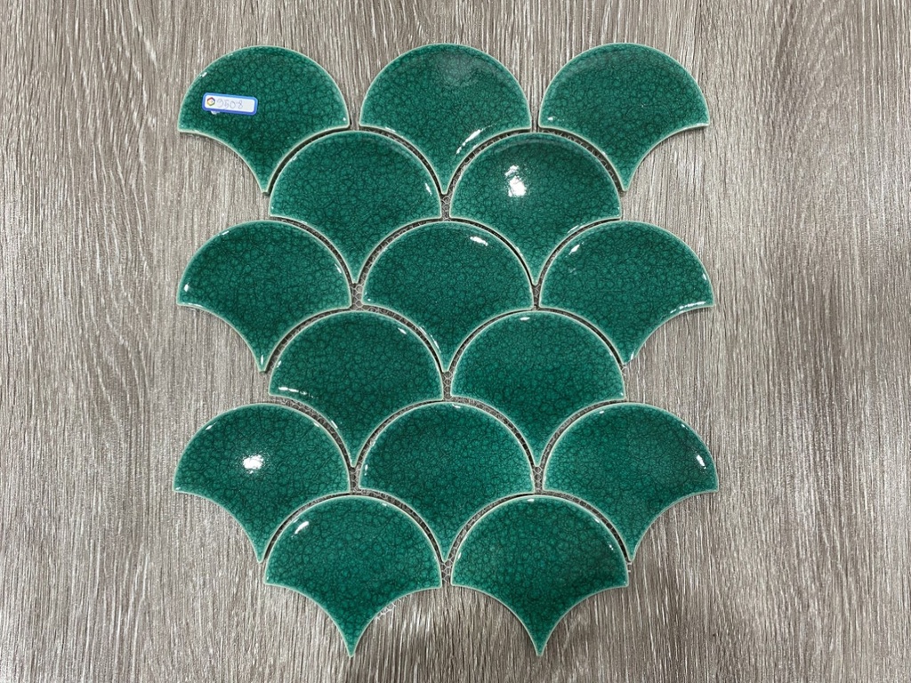 Gạch Mosaic vảy cá 85x95mm mã S9508