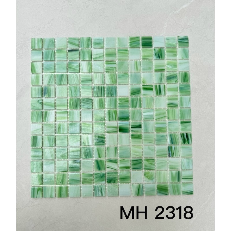 Gạch mosaic thủy tinh cao cấp MH 2318