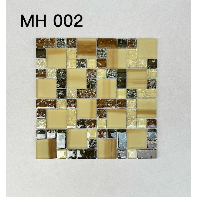 Gạch mosaic thủy tinh cao cấp MH 002