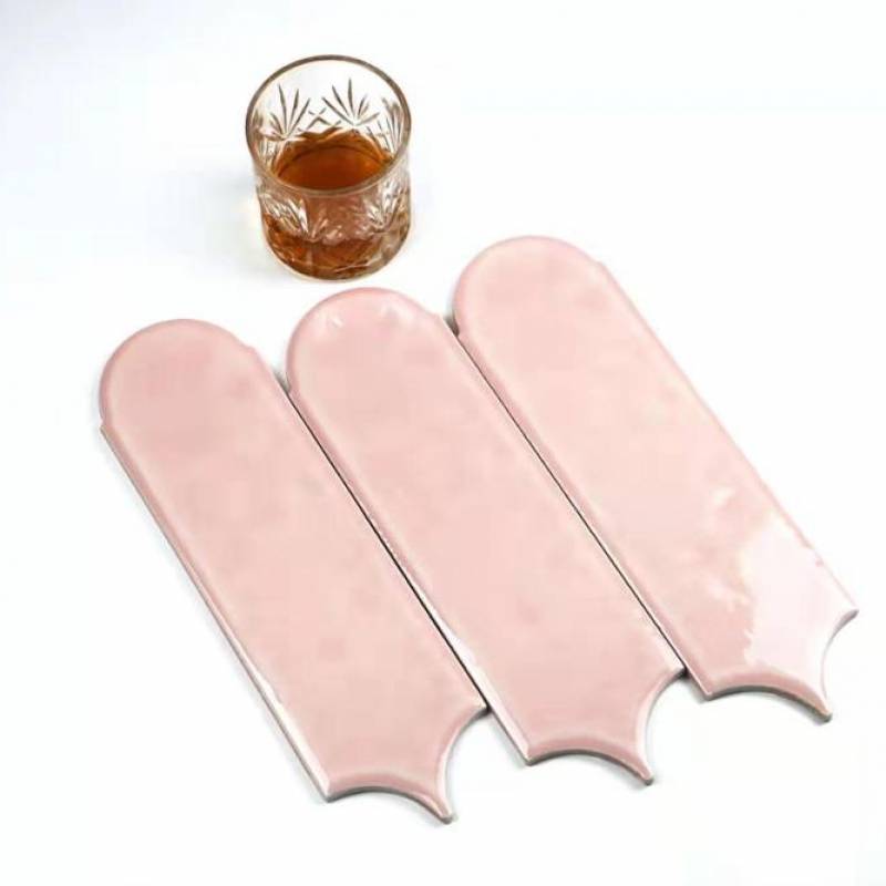 Gạch thẻ Trung Quốc, Hồng nhạt lông vũ, KT 90x308 mm, M9316-B (1 hộp/ 40 viên/ 1m2)