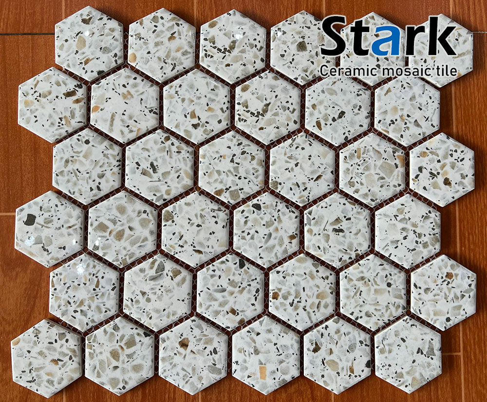 Mosaic lục giác hoa văn 5159HD51133CP