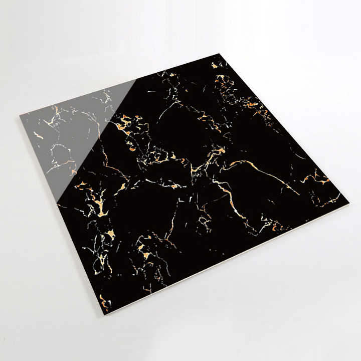 Gạch men đen vàng 600x600mm cao cấp