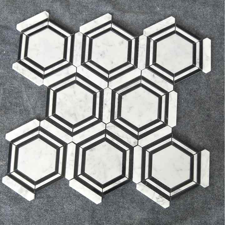 Gạch lát nền hoa văn đá cẩm thạch Centurymosaic Thái Lan