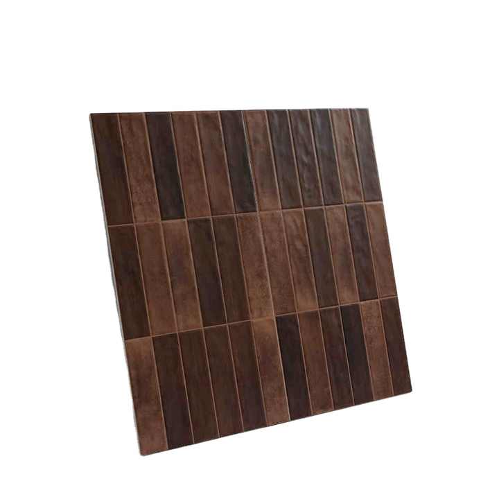 Gạch ốp tường men sứ màu gradient 400*800mm bề mặt có khuôn - bán chạy