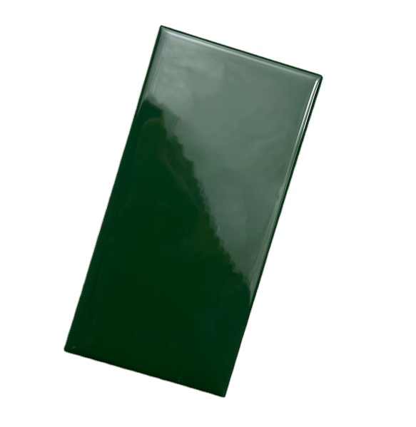 Gạch ốp tường nhà màu xanh đậm 3x6