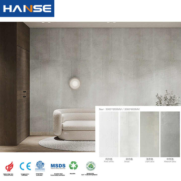 Gạch ceramic mềm màu trơn Travertine 1200*600mm