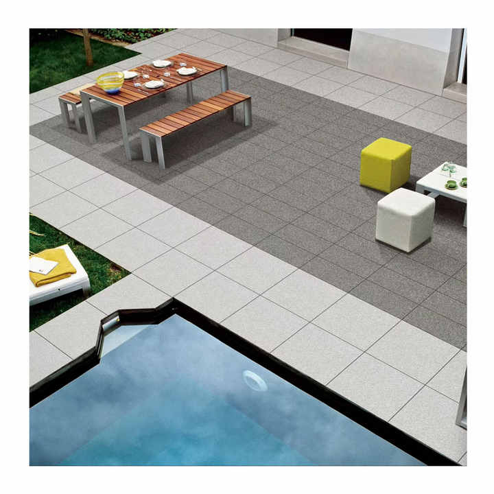 Gạch lát Beata 20mm chống trơn, đá hoa cương giả, ngoài trời