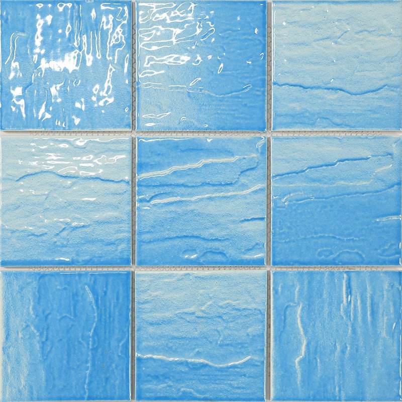 Gạch khảm hồ bơi 30x30mm kính gốm đá