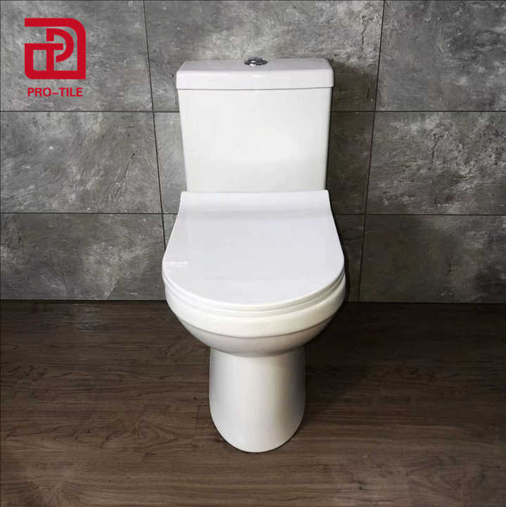 Bồn cầu xả xi phông một khối kiểu Bắc Nam Mỹ