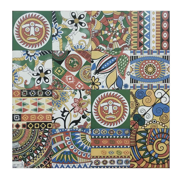 Thiết kế mới gạch gốm tráng men Picasso trang trí cao cấp giá rẻ cho biệt thự và nhà ở