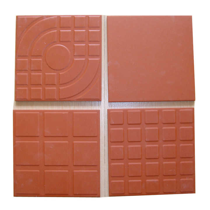 Ốp tường và lát nền đất nung đỏ 12x12 inch 300x300 mm