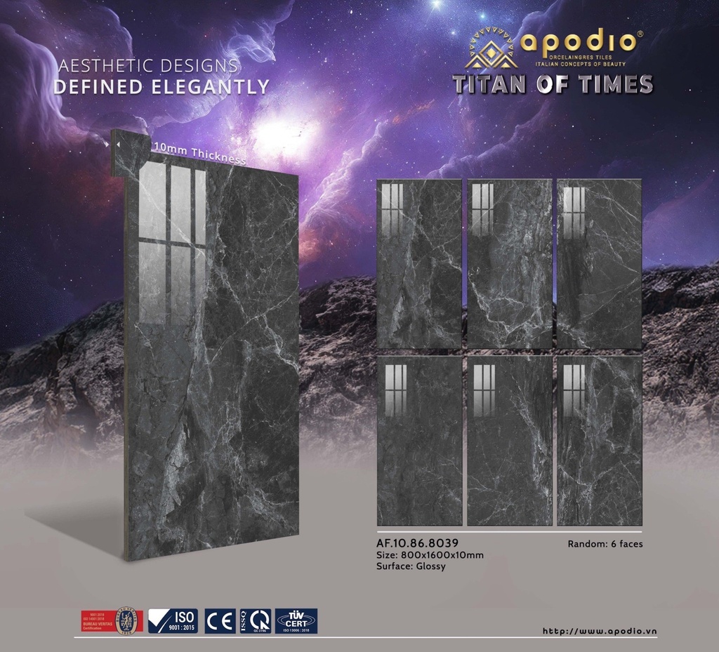 Gạch ốp lát Apodio 80x160 AF.10.86.8039 (French Imperiale)