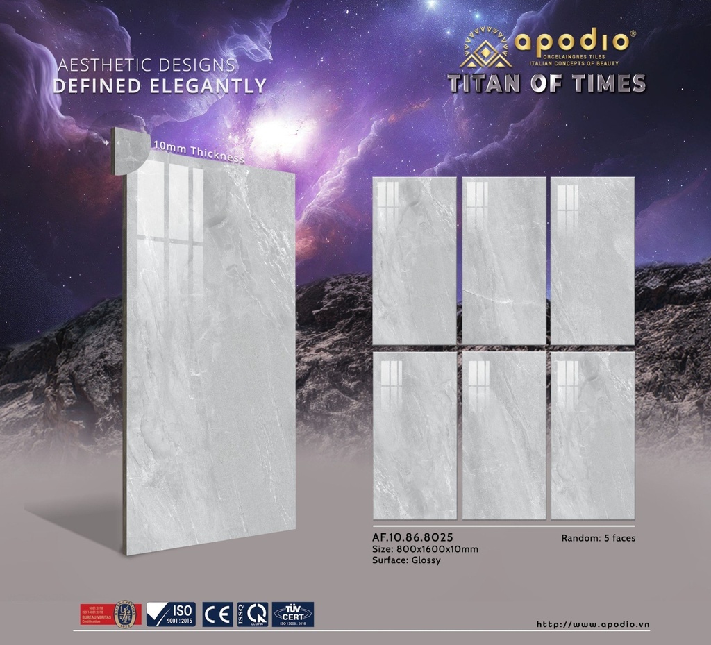 Gạch ốp lát Apodio 80x160 AF.10.86.8025 (Lavica Sandstone)