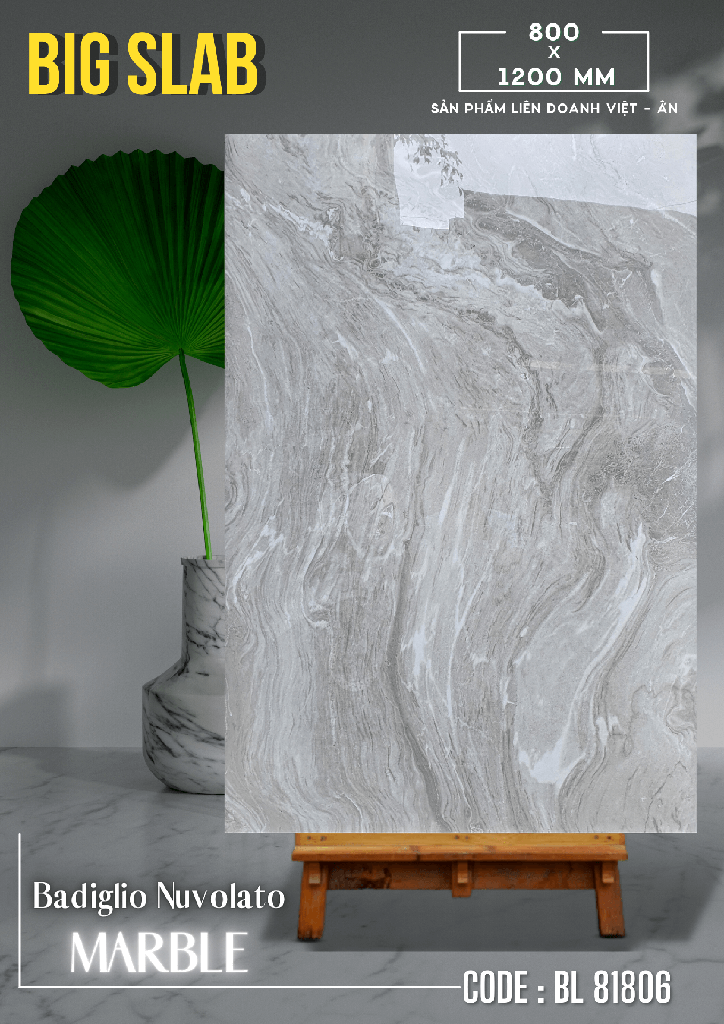 Gạch ốp lát Apodio BL 81806 Big Slab