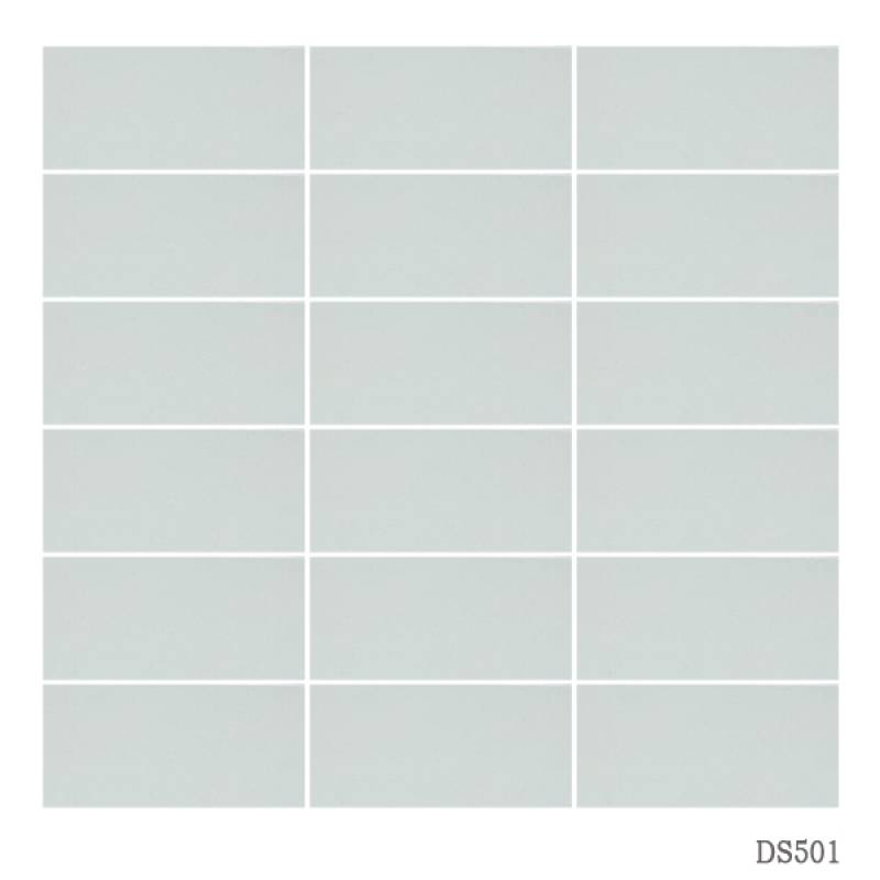 Gạch ốp tường vỉ giấy kích thước 45x95mm mã 501 màu trắng