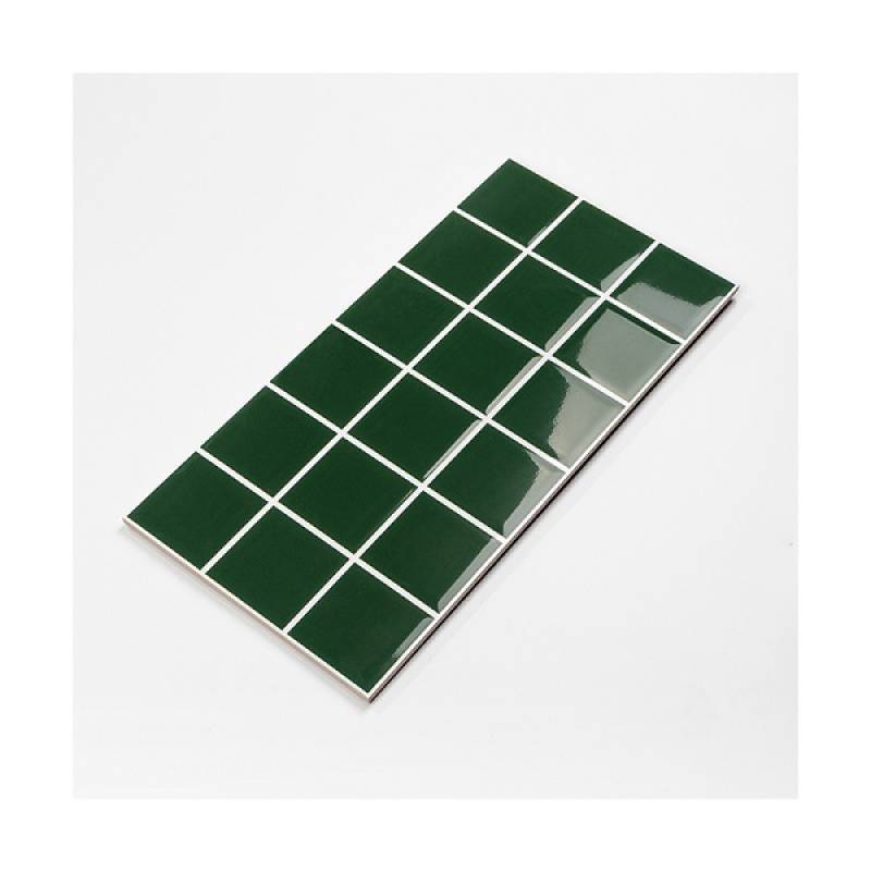 Gạch thẻ ốp tường trang trí hình chữ nhật 300x600mm LY1804 màu xanh lá cây