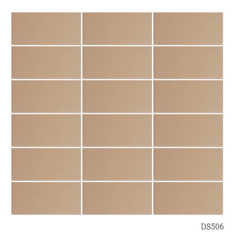 Gạch ốp tường vỉ giấy kích thước 45x95mm mã 506
