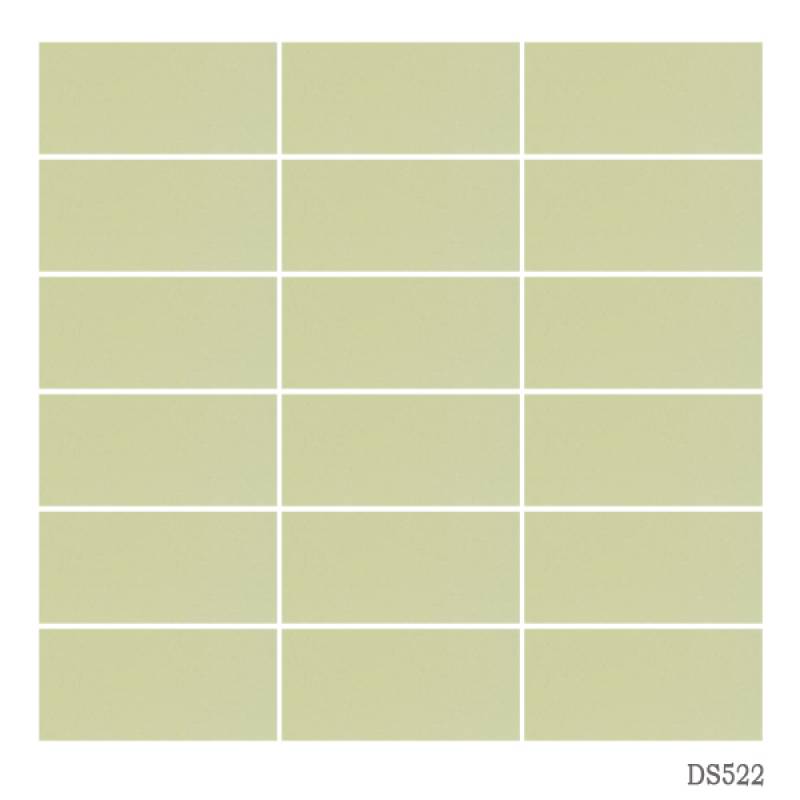 Gạch ốp tường vỉ giấy kích thước 45x95mm mã 522