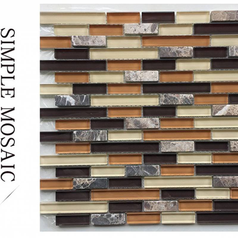 Gạch Mosaic trang trí hiện đại dành 300 x 300mm