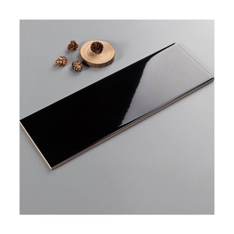 Gạch thẻ trang trí phòng tắm và nhà bếp 100x300mm 10308 màu đen