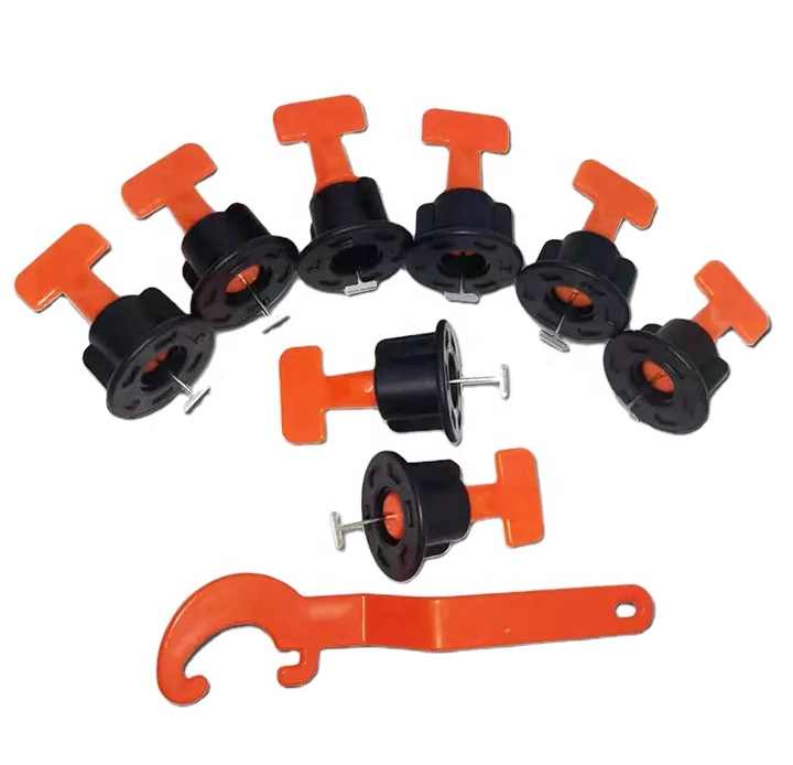 Hệ thống cân bằng gạch T-Lock 2024, 50 cái/túi