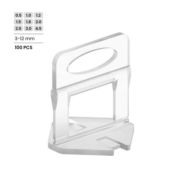 Hệ thống cân bằng 1.0mm cho lát gạch tường và sàn