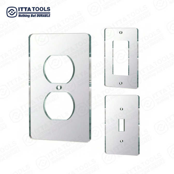 Bảng che công tắc đôi gương, kiểu Decora