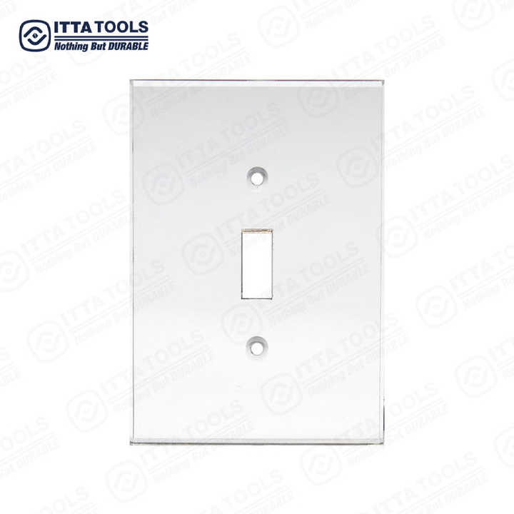 Bảng che công tắc đèn acrylic bền, trang trí, kép, gương