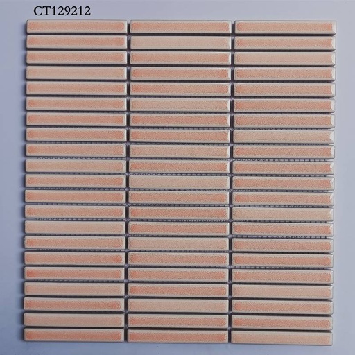 [CT129212] Gạch Mosaic thẻ hồng nhạt mã CT129212