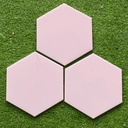 Gạch bông lục giác hồng KT 200x230x115 mm mã 23684