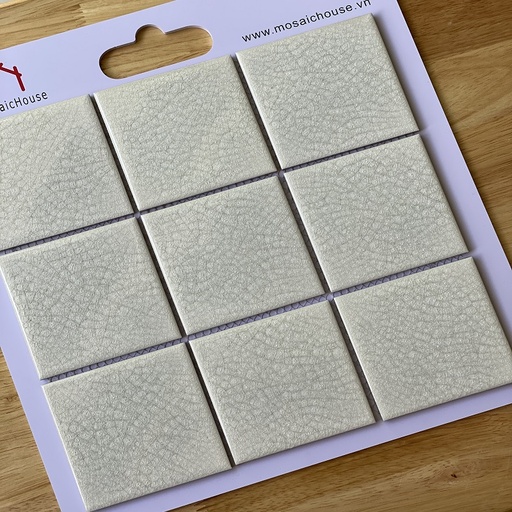 [100031] Gạch Mosaic gốm men rạn chip KT 100x100mm mã 100031