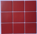 Gạch Mosaic Men Mờ Màu đỏ kt viên 97x97mm mã 906