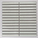 Gạch Mosaic que trắng đốm KT 22x145mm mã 82378