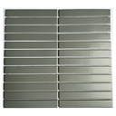 Gạch mosaic que xám mờ KT 300x296x6mm