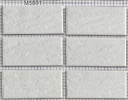 Gạch thẻ ốp tường màu trắng KT chip 45x95mm