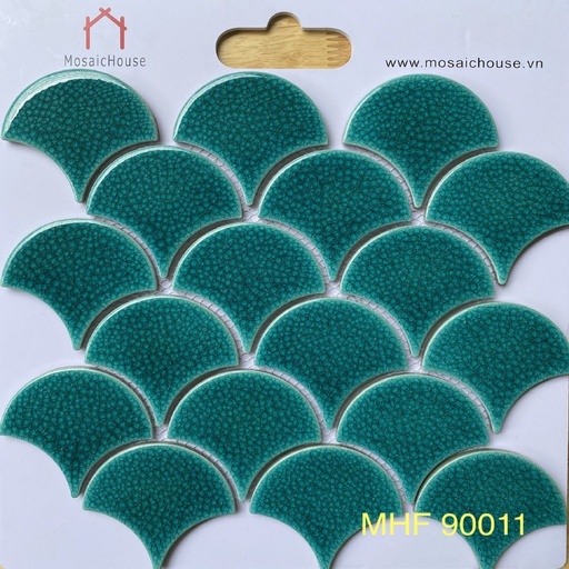 [MHF90011] Gạch Mosaic Vảy Cá Rạn 2 lớp MHF 90011