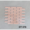 Gạch Mosaic Que Đầu Tròn DT 078