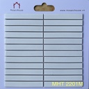 Gạch Mosaic Que Đũa 2201M Màu Trắng