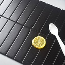 Gạch mosaic que đen mờ size 32*145 mã Y33F808 ( 3208M)