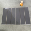 Gạch thẻ Việt Nam, Xám đậm bóng phẳng, KT 50x200 mm, STA50209, Hàng Ưu (1 hộp/ 100 viên/ 1m2)