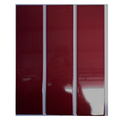 [DSH-75317B] Gạch Thẻ 75x300mm Đỏ Bóng Phẳng 75317B