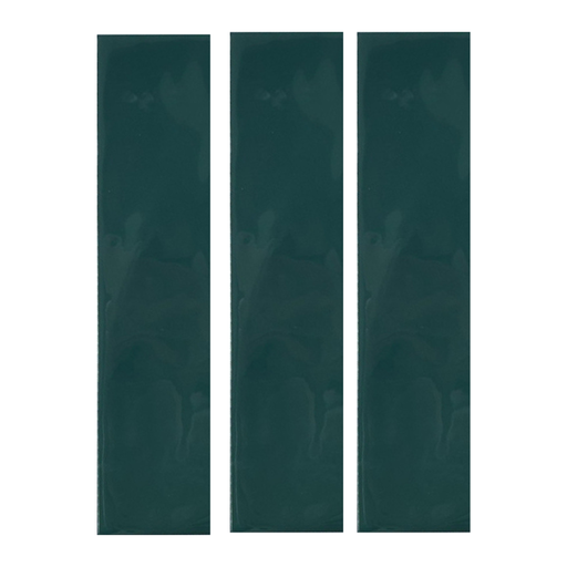 [DSH-M6812H] Gạch thẻ gợn sóng xanh lá 68x280mm M6812H
