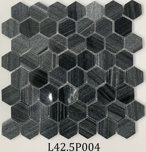 [DSH-L425P004] Đá mosaic tự nhiên lục giá L425P004