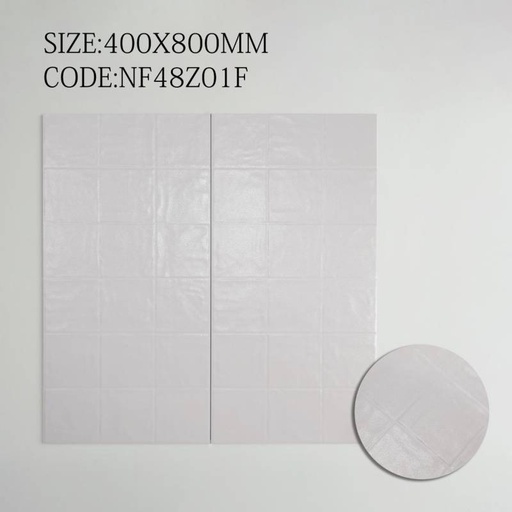 [DSH-NF48Z01F] Gạch ốp tường giả thẻ 400x800cm men matt NF48Z01F