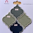Mosaic Lồng Đèn Xanh Đen Xám