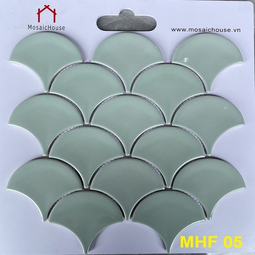 [MHF05] Gạch Mosaic Vảy Cá Bóng MHF 05
