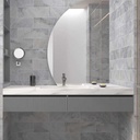 Gạch khảm đá cẩm thạch Andes xám bóng, thiết kế hiện đại