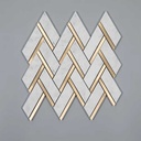 MOSAIC ĐÁ CẦU VỒNG CẨM THẠCH CARRARA HỖN HỢP ĐỒNG THÁI LAN