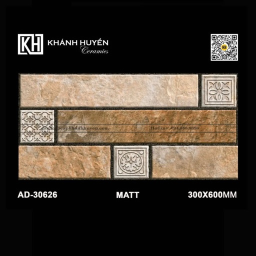 [GCCKH-AD-30626] Gạch ốp lát 300×600 AD-30626