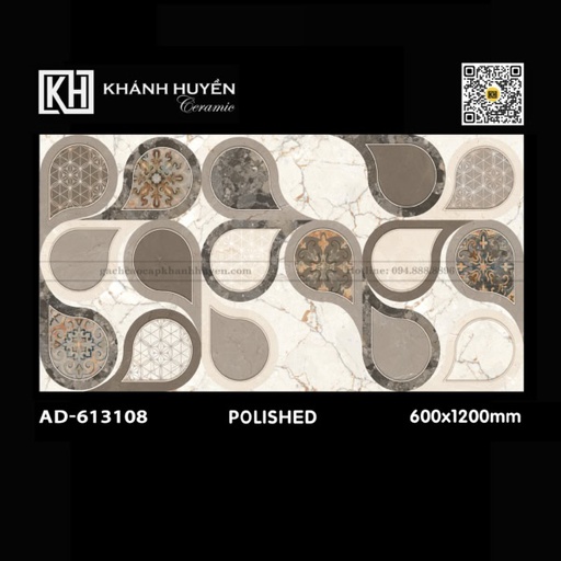[GCCKH-AD-613108] Gạch ốp lát 600×1200 AD-613108